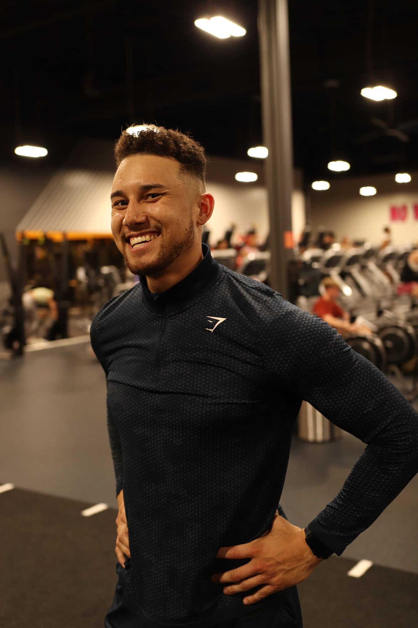 Christian Hayes, calisthenics coach, in Jacksonville